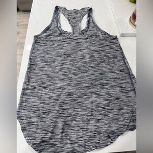 lululemon athletica Black and Gray Women's Tank Top